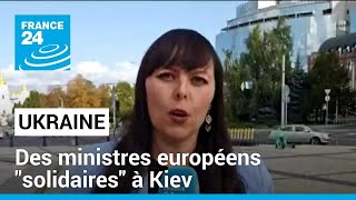 Ukraine : les ministres européens promettent un \