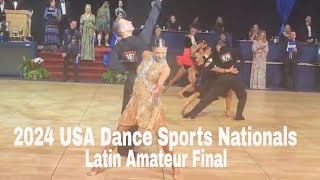 2024 USA National Amateur Latin Final  Video #2  held at BYU in Provo Utah  - Full Final Round