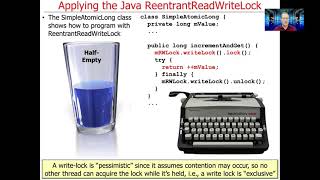 Example Application of Java ReentrantReadWriteLock