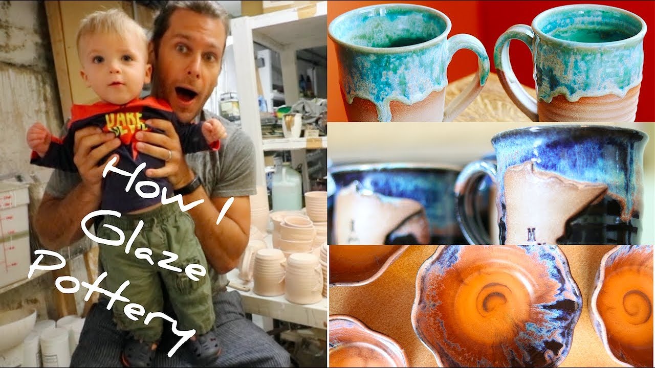 How To Glaze Pottery! Tips, Tricks, And Techniques - YouTube