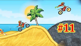 MOTO X3M Bike Racing Game - level 11 Gameplay Walkthrough Part 1(iOS,Android)||by Gamepalypro YM
