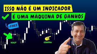 Esse Indicador é TÃO BOM Que Deveria Ser ELEVADO A Outro Nível! Mini Índice, Mini Dólar, Day Trade