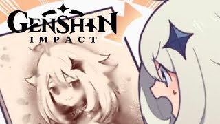 Painting Paimon | Genshin Impact Comic Dub