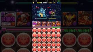 【パズドラ】星宝の魔窟を落ちコンなしで超高速周回