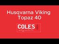 Husqvarna Viking Topaz 40