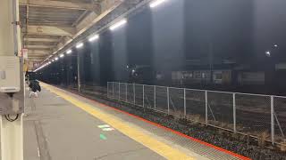 【東海道線】二宮駅2番線上野東京ライン普通高崎行きE231系近郊タイプ到着発車