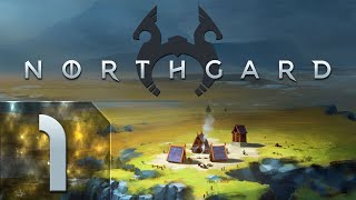 Northgard - Первый раз - Смертельная сложность - Прохождение #1 Да поможет нам Один!