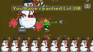 Mirror World MMORPG Level 100-110 \u0026 Snowman Boss