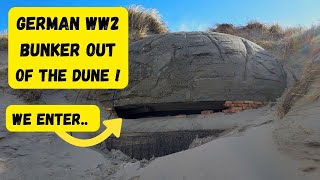 Incredible German WW2  firing control bunker found. We go inside.