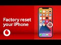 Factory reset your iPhone | Tech tips | Vodafone UK