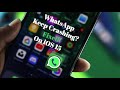 How to Fix- WhatsApp Keeps Crashing on iPhone! [iOS 15]