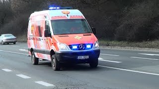 Záchranná služba ASČR RZP 731 v Praze | Czech ASCR ambulance responding (quick catch) [CZ 26.2.2016]