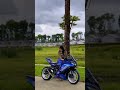 cewek hijab geber geber kawasaki ninja...