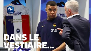France-Chili : le vestiaire des Bleus à Marseille (3-2)