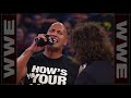 The Rock returns to help Mick Foley Raw, December 8, 2003