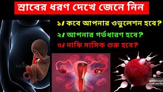 স্রাবের ধরণ দেখে জানুন কবে আপনার ওভুলেশন হবে, গর্ভধারণ হয়েছে নাকি মাসিক হবে!