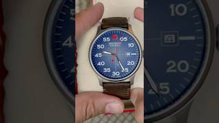 UNBOXING SWISS MILITARY HANOWA LAND 06-4326.04.003 ACTIVE DUTY MEN' S WATCH - BROWN LEATHER STRAP