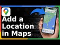 How To Add A Location In Google Maps