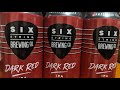 DARK RED IPA 6%ABV By: Six String Brewing Co (Craftbeer Review #139)