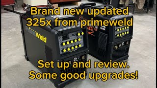 New! Primeweld 325x unboxing and setup plus some welding