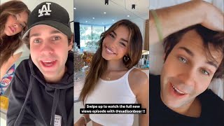Madison Beer With David Dobrik at his New Home | $1.9 Million Car Tour - Vlog Squad IG Stories 82