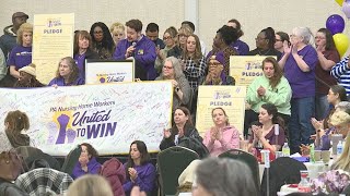 Pa. healthcare workers rally against Medicaid cuts concerns in nursing care push