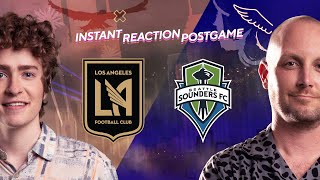LAFC 3-0 Seattle Sounders FC // Instant Reaction | 110 Football