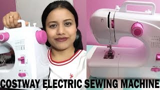 Costway electric Sewing Machine(16 Built-In Stitch)-unboxing \u0026 review