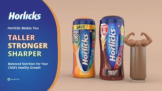 Horlicks | Product PackShot | Creative Mind 2020 | Arena Animation Gurgaon sector14