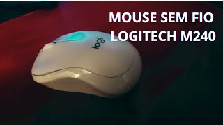 Mouse Sem Fio Logitech M240 #shopee #informatica #trabalho