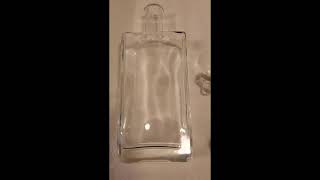 Square Crystal Whiskey Decanter with Glass Stopper 17oz Whiskey Bottle Review, A Nice Touch Of Class