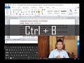 Belajar Komputer || Fungsi Tombol Kombinasi Ctrl B