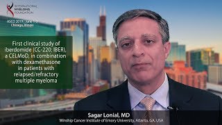 First clinical study of iberdomide, a CELMoD, in pts with relapsed/refractory multiple myeloma