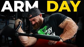 ARM DAY w/ Flex Lewis (full workout)