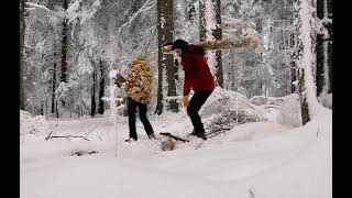 我又掏上了，哈哈哈🤣雪天露营🏕️其爽无比#户外 #解压 #雪天