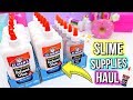 SLIME Supplies Haul! HUGE New Slime Making Supplies Haul!