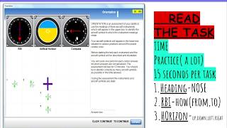 COMPASS TEST FOR PILOTS.ORIENTATION