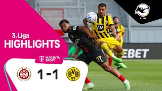 SV Wehen Wiesbaden - Borussia Dortmund II | Highlights 3. Liga 22/23
