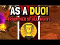 How I Got The TRIUMPHER OF ALL NIGHTS Badge as a DUO! / All Nights With 1 Loadout | Roblox TDS Event