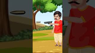 Banduko se khela tha wo #shorts #cartoons #trendingshorts #trendingshorts #funny