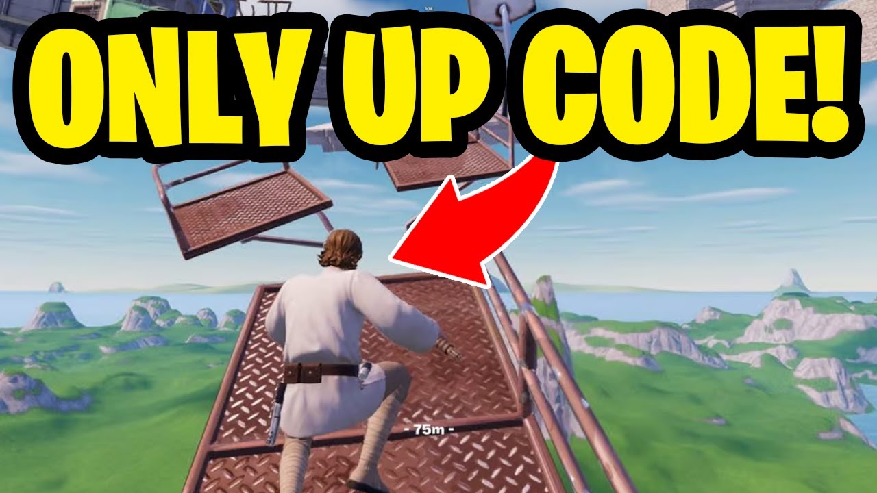 Fortnite Only Up Map Code In Creative Youtube