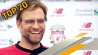 Top 20 Sprüche von Jürgen Klopp beim FC Liverpool | SPORT1 Rankings