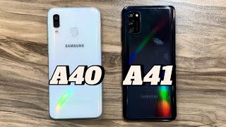 Samsung Galaxy A40 vs Samsung Galaxy A41 in 2024