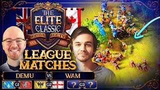 The Elite Classic: DeMu vs Wam, Round Robin Bo3 | Age Of Empires 4