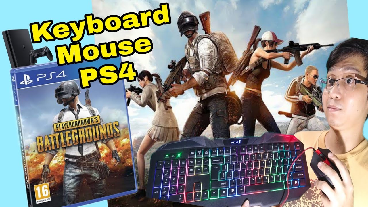 How To Play PUBG Keyboard And Mouse On PS4 - YouTube