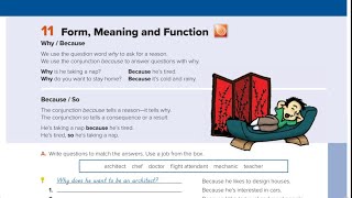 Unit9 للصف الاول المتوسط الفصل الدراسي الثاني بعنوان what do you do شرح form meaning and function