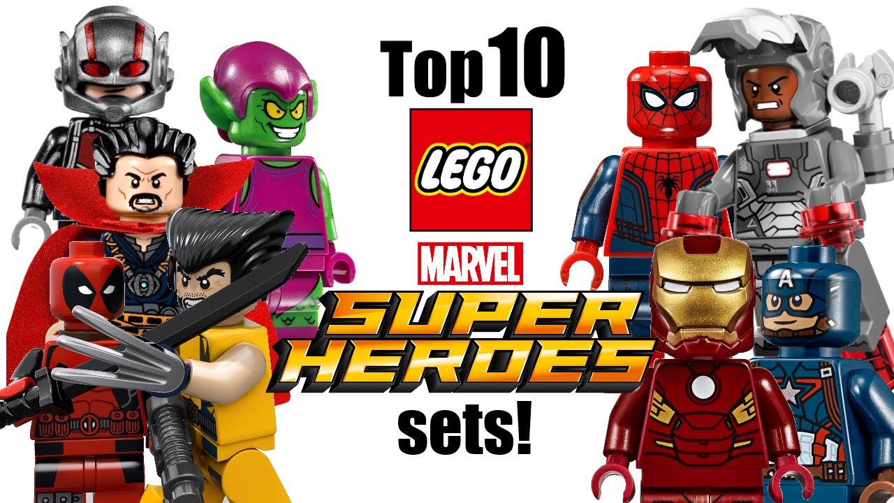 Top 10 LEGO Marvel Super Heroes Sets! - YouTube