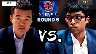 Pragg Played 99.8% ACCURACY Against World Champion Ding Liren | Sinquefield Cup 2024 - Round 6