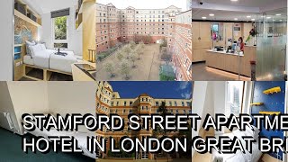 Stamford Street Apartments  Review Hotel in London Great Britain