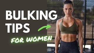Muscle Building Tips for Women – BULKING 101!